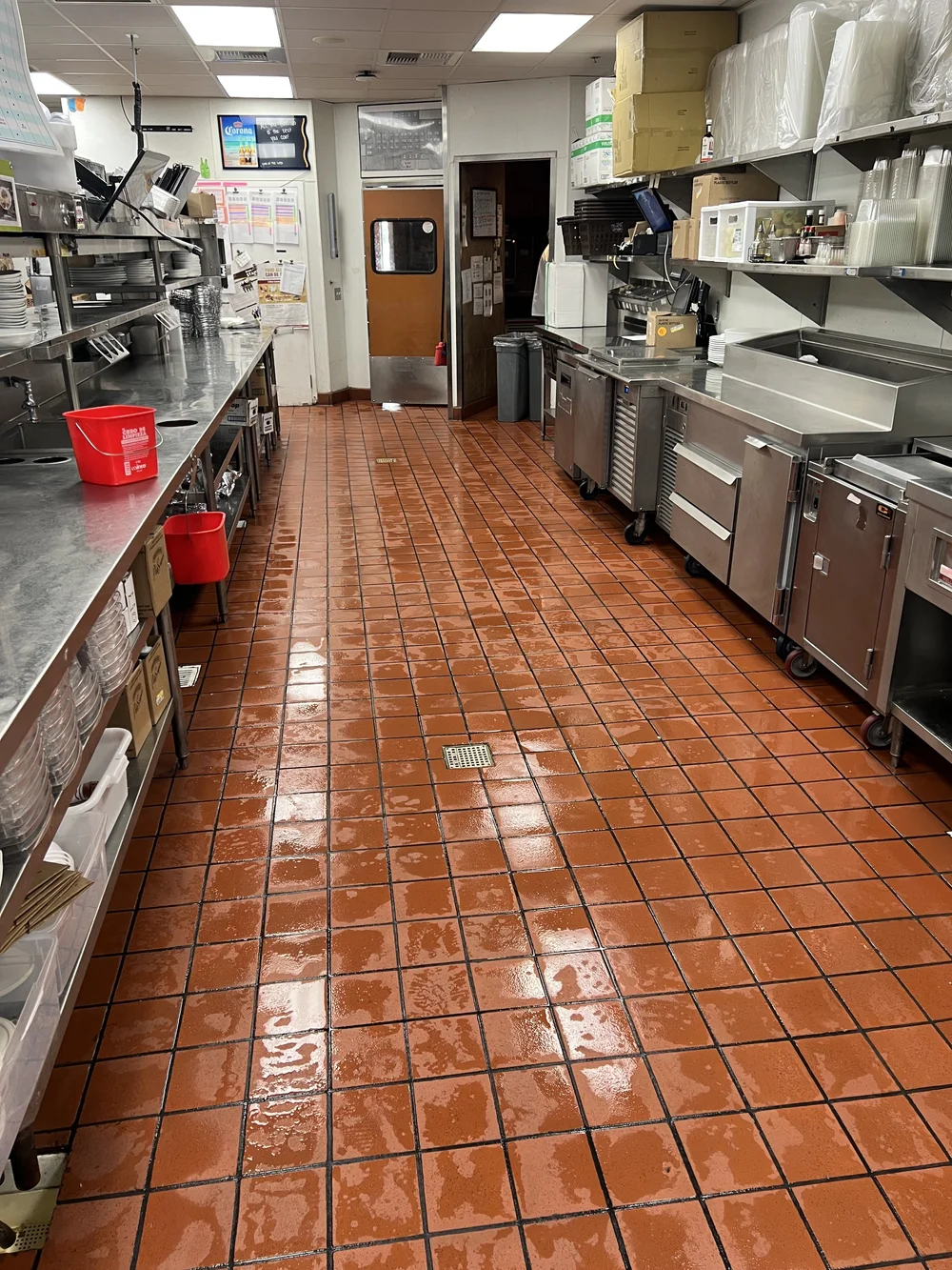 Commercial tile & grout